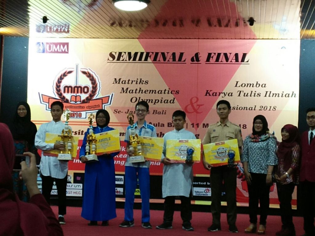Siswa SMA Ar Rohmah Juara I Matematika Se Jawa Bali 2 mmo UMM