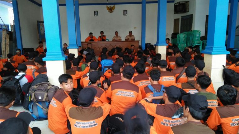 Praktek Dakwah Pandu Hidayatullah SMA Ar Rohmah 2018