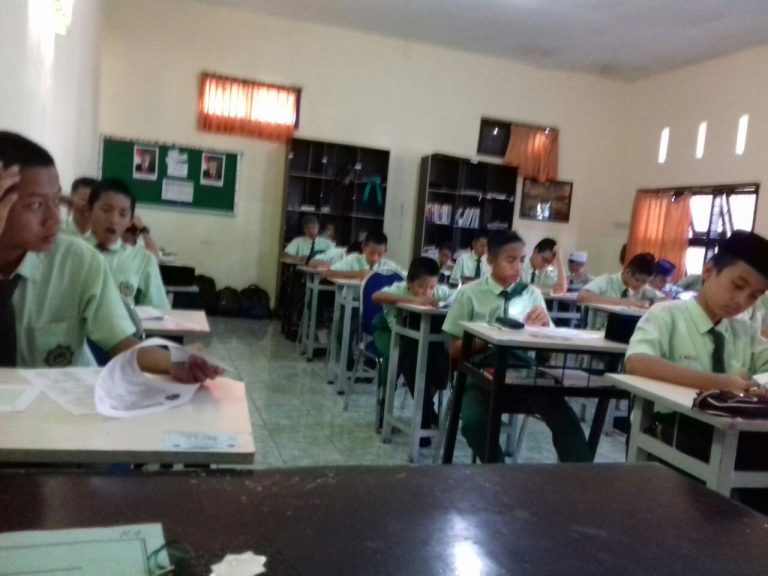 Ujian Kenaikan Kelas SMP Ar Rohmah Tahun Akademik 2017-2018