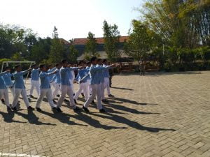 Seleksi Paskibra SMA Ar Rohmah 2