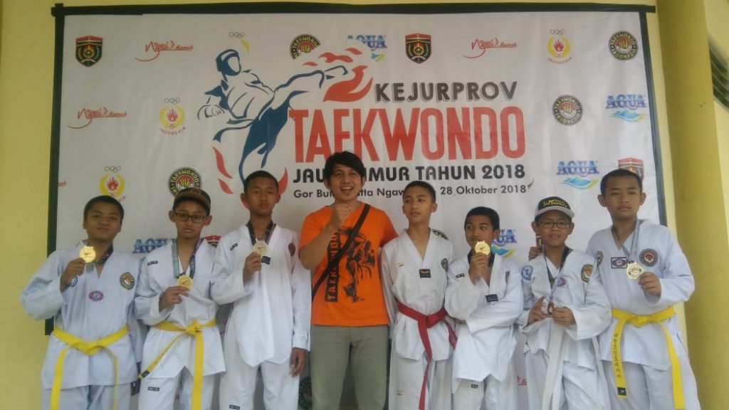Enam Medali Dibawa Pulang Dari Kejurprov Taekwondo Jawa Timur 2018 3