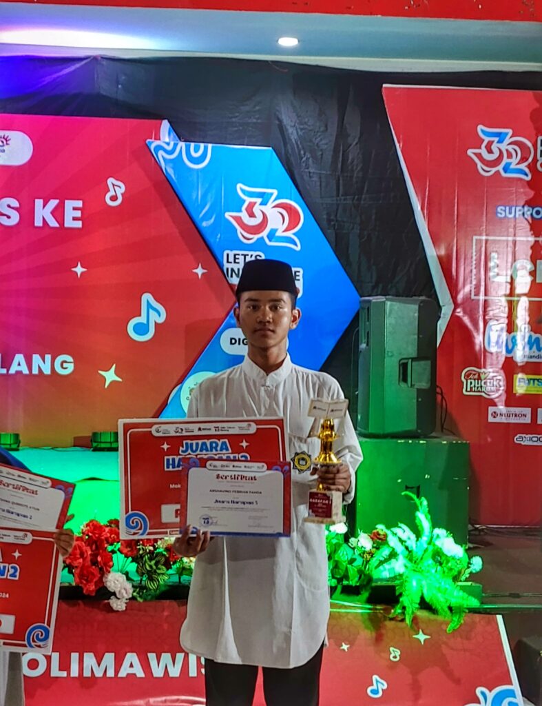 Santri SMP Ar-Rohmah Putra Raih Juara MHQ Se-Jawa Timur