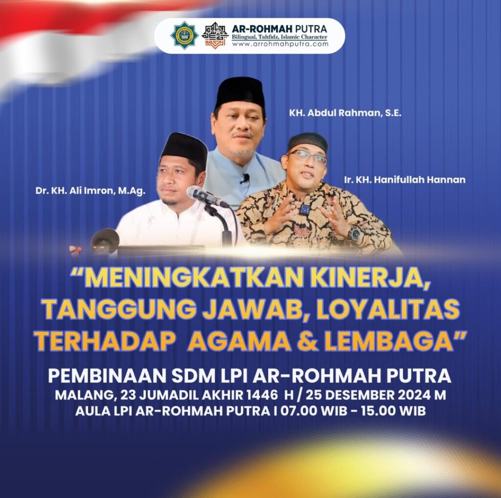 Tingkatkan Kualitas Pendidikan, Ar-Rohmah Putra Gelar Pembinaan SDM 8 Tingkatkan Kualitas Pendidikan, Ar-Rohmah Putra Gelar Pembinaan SDM