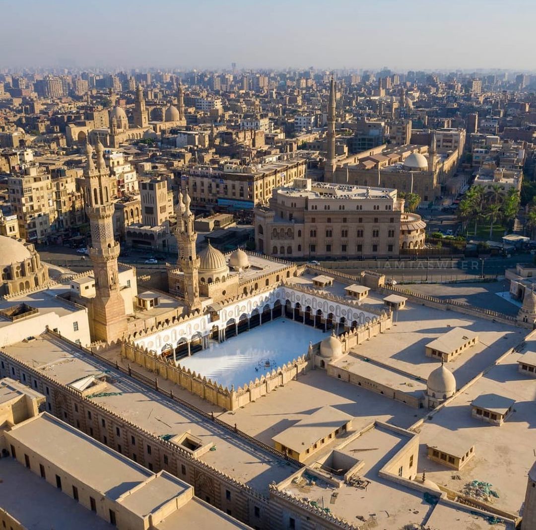 Bangga! Alumni SMA Ar-Rohmah Putra Tamatkan Studi di Universitas Al Azhar Mesir 1 al azhar view from drone