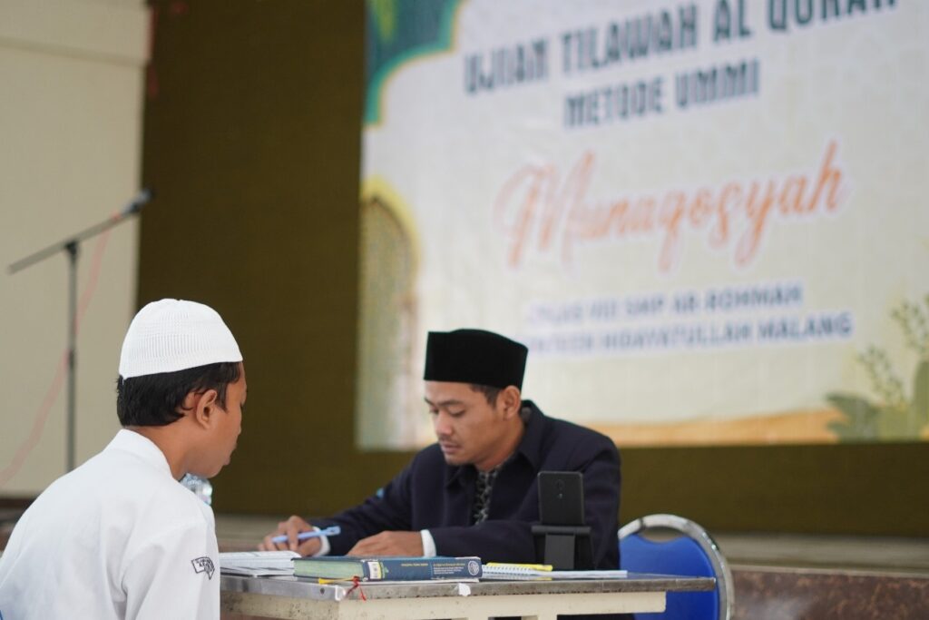 Gelar Munaqasyah, Kepesantrenan SMP Ar-Rohmah Putra Bertekad Cetak Generasi Qur'ani