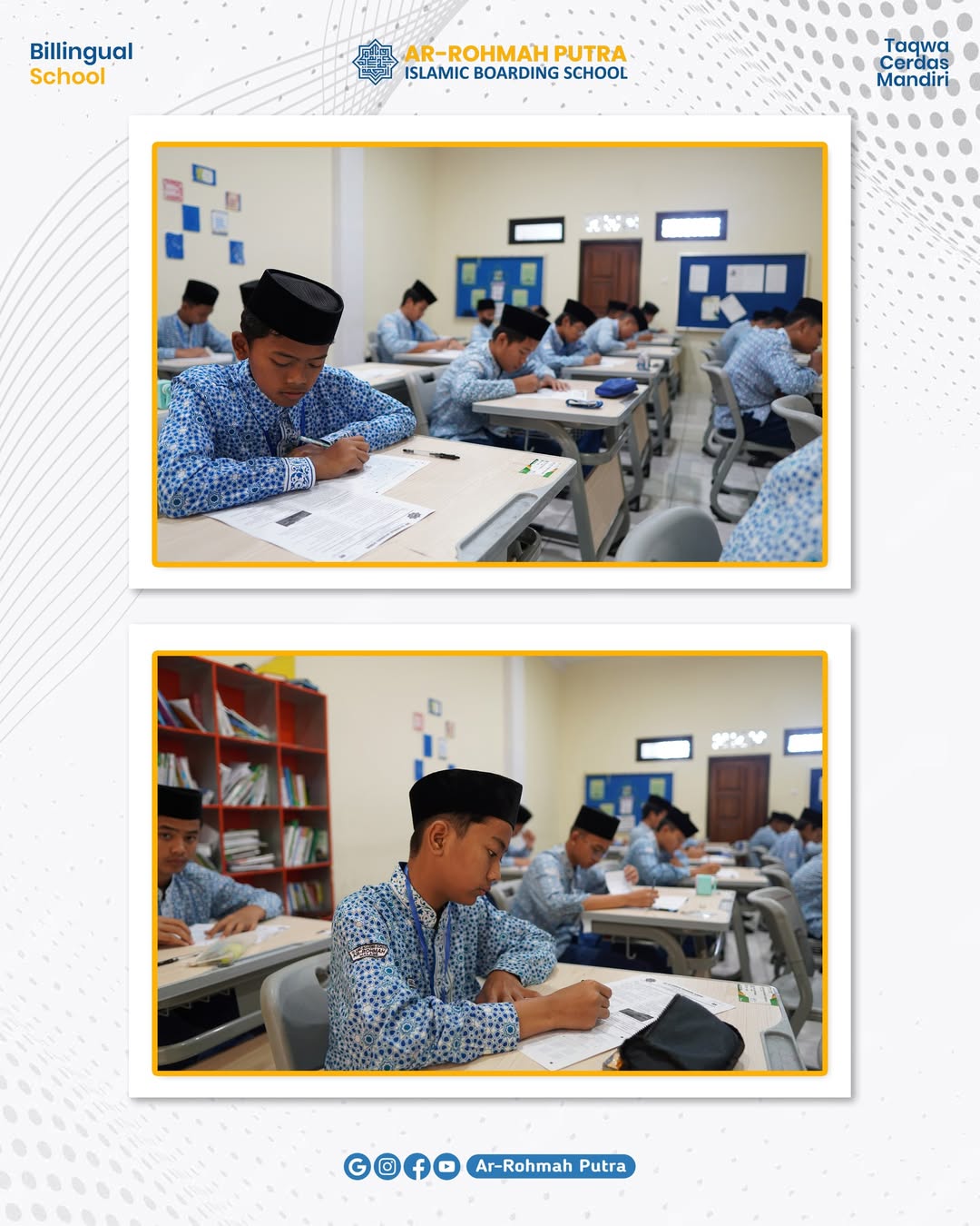 SMP Ar Rohmah Gelar Asasmen Sumatif Akhir