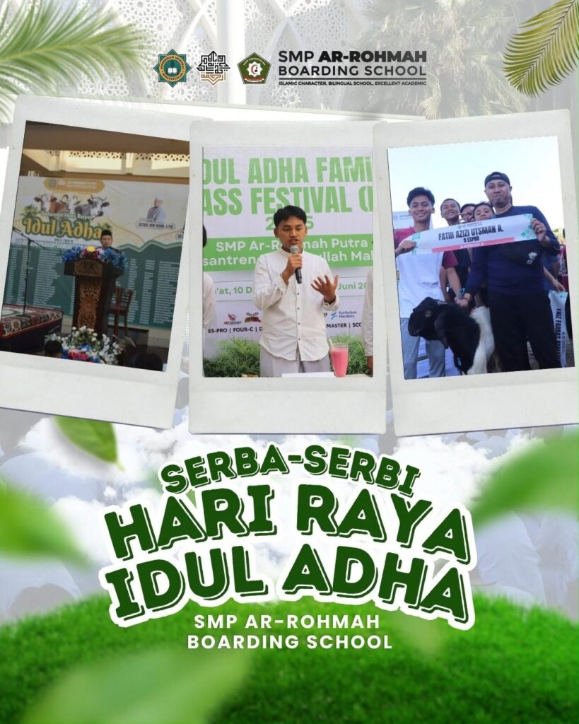 Semarak Hari Raya Idul Adha di SMP-SMA Ar-Rohmah Putra