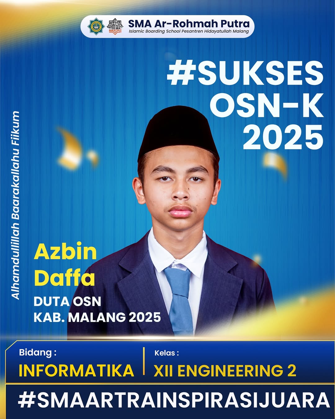 Santri SMA Ar Rohmah Juara OSN