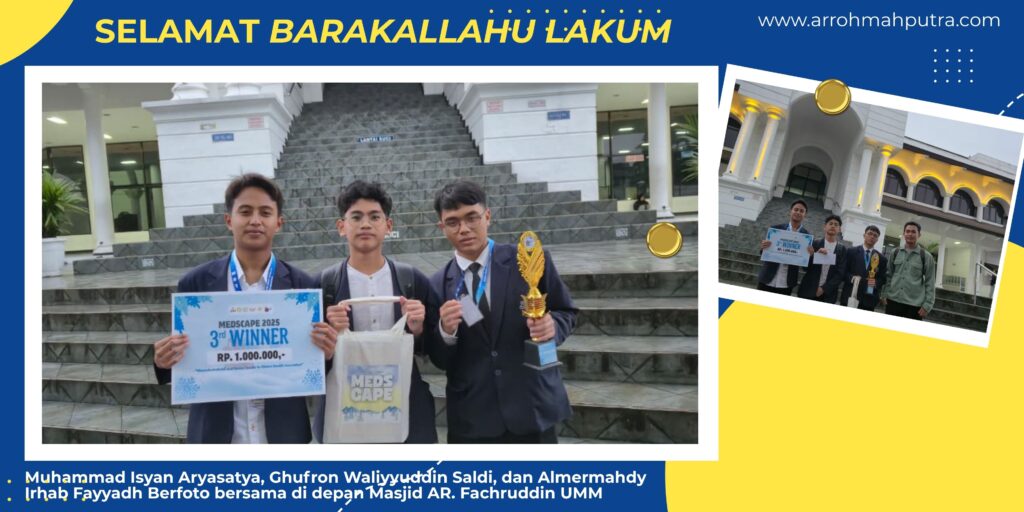 Blue and Yellow Simple Travel Promo Banner