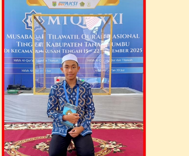 Hanya 6 Bulan Pembinaan, Siswa SMP Ar Rohmah Juara di MTQ XXI Tanah Bumbu 2025 3 Juara MTQ
