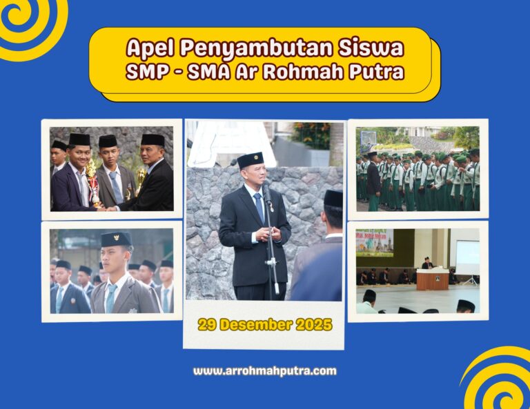Kembali ke Sekolah, Siswa SMP-SMA Ar-Rohmah Putra Sambut Semester Baru dengan Antusias