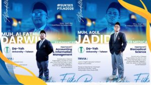 Kalahkan Sekolah Negeri dan Swasta, Santri Ar-Rohmah Borong Beasiswa Da-Yeh University Taiwan 2 3 1