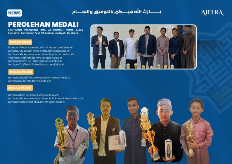 Dominasi Ar-Rohmah Putra di Ramadhan Fest Surabaya: SMA Susul Kesuksesan SMP Borong Juara 1!