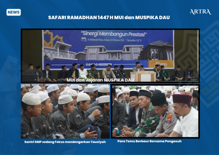 Hujan Tak Surutkan Silaturahmi: MUI, Muspika Dau dan Santri Gelar Bukber Serta Edukasi Anti-Bullying