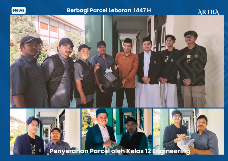 Aksi Bakti Santri Engineering SMA Arrohmah Putra: Dari Hati untuk Lingkungan Sekolah