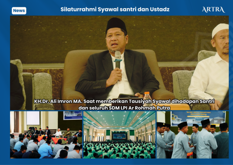 Merajut Ukhuwah di Bulan Syawal: Momen Mengharukan Halal bi Halal Santri Ar Rohmah Putra Malang