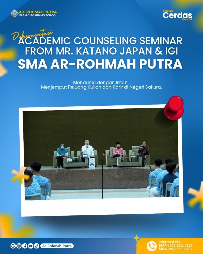 Konnichiwa Dunia! Semangat Membara Santri SMA Ar-Rohmah Putra Tatap Mimpi Kuliah di Jepang!