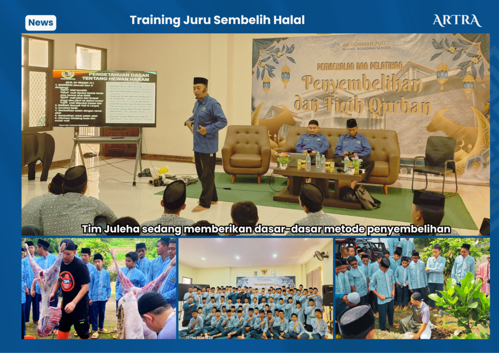 Edukasi Kurban Sejak Dini: Siswa SMP Ar Rohmah Ikuti Pelatihan Juru Sembelih Halal (JULEHA) Sambut Idul Adha 1447 H 1 Juleha