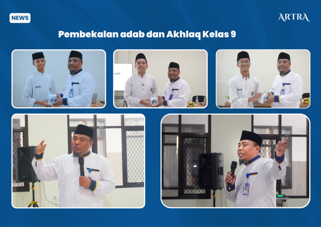 Menjelang Wisuda, Siswa SMP Ar Rohmah Dibekali "Tiga Pilar Pemuda Inspiratif" 1 adab