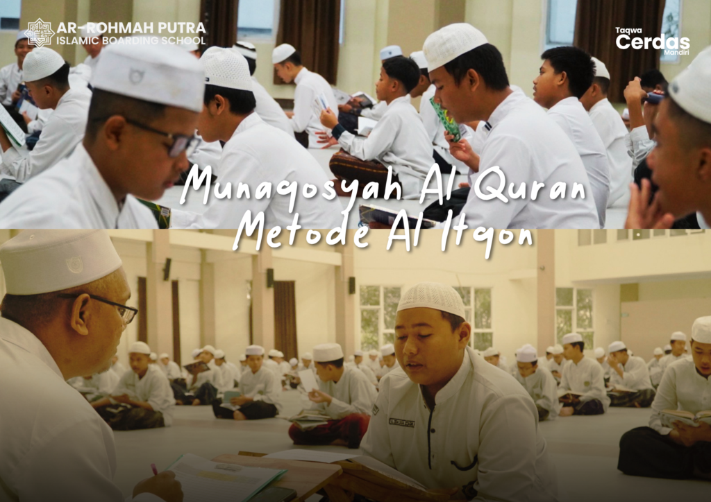 Mencetak Generasi Qurani: SMP Ar Rohmah Sukses Gelar Ujian Tilawah dengan Metode Itqon 1 Munaqosyah